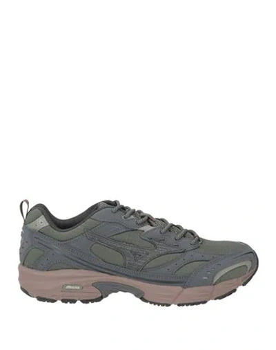 Mizuno Mxr Man Sneakers Military Green Size 9.5 Textile Fibers