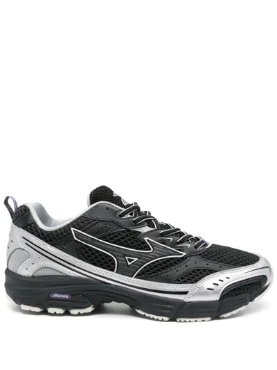 Mizuno Mxr Sneakers In Black/black Sand/purple Haze