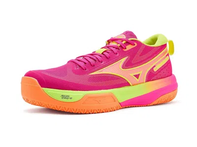 Mizuno Neo Jump Volleyball Shoes Pink Tetra/fortune Yellow :