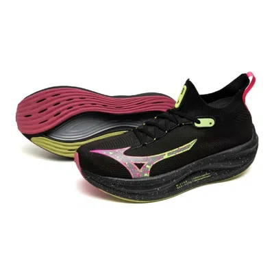 Pre-owned Mizuno Neo Vista J1gc2434 03 Black Pink Yellow Width 2e Running Shoes