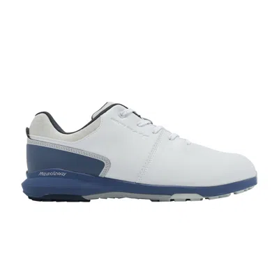 Pre-owned Mizuno Nexlite Enerzy 4e Wide 'white Light Navy' | Men's Size 8