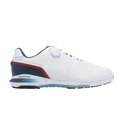 Pre-owned Mizuno Nexlite Enerzy Boa 4e Wide 'white Navy' | Men's Size 8.5