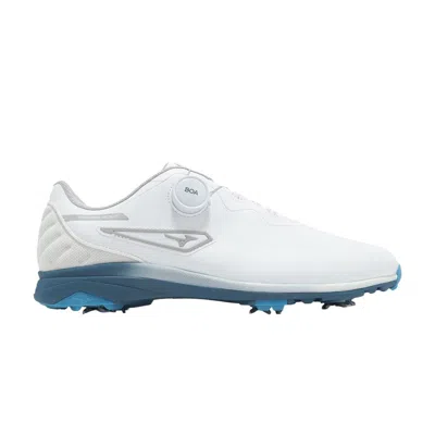 Pre-owned Mizuno Nexlite Ultrawide Boa 5e Extra Wide 'white Blue' | Men's Size 8.5