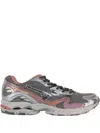 Mizuno Panelled-design Sneakers In Purple