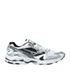 Mizuno Panelled Lace-up Trainers In White