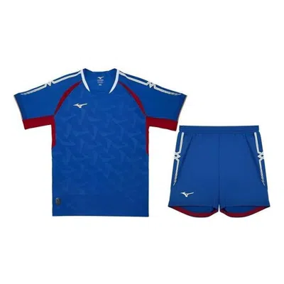 Mizuno Performance Ss24 Jerseys 'blue Red'