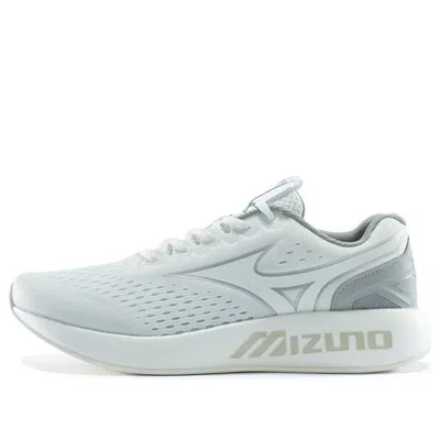 Mizuno Pi Ec Low-breathablerunning Shoes White/grey In Gray