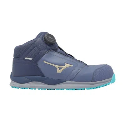 Pre-owned Mizuno Prime Fit Hw 2 81m Boa 'blue Gold' | Men's Size 7.5