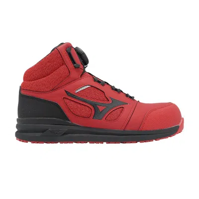 Pre-owned Mizuno Prime Fit Ls 2 71m Boa 'red Black' | Men's Size 10
