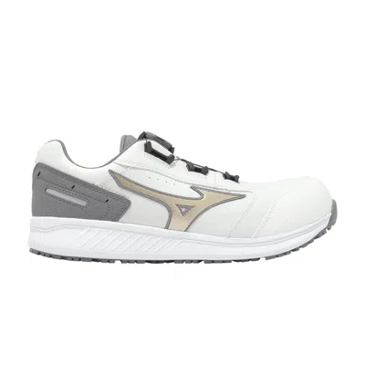 Pre-owned Mizuno Prime Fit Su51l Boa 'white Gold Grey' | Men's Size 11