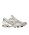 Mizuno Multi-panel Lace-up Sneakers In White