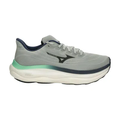 Mizuno Running Sports Shoes  Wave Sky 9 - J1gc259010 Harbormist/dsblue/icegreen In Gray
