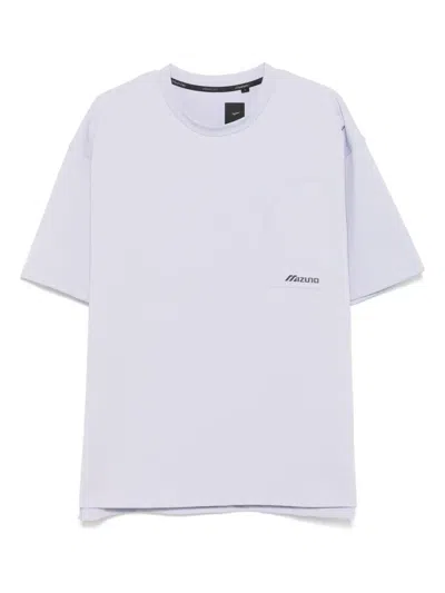 Mizuno T-shirt Aus Scuba-jersey In Violett