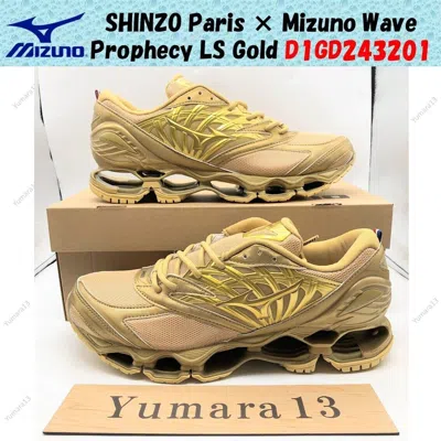 Pre-owned Mizuno Shinzo Paris ×  Wave Prophecy Ls Gold D1gd243201 Men's Size