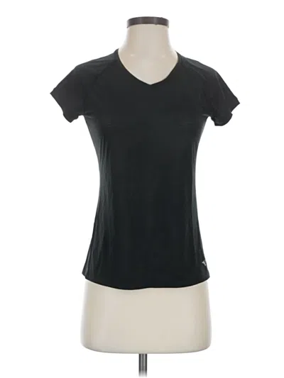 Pre-owned Mizuno Short Sleeve Top Black Scoop Neck Tops