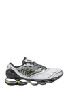 Mizuno Wave Prophecy Ls Leather Sneaker In Silver