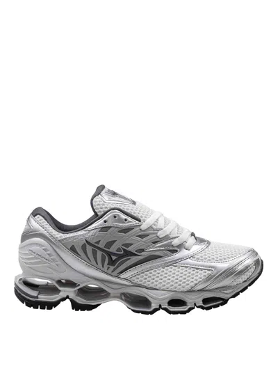 Mizuno Sl Wave Prophecy Mesh Sneakers In White