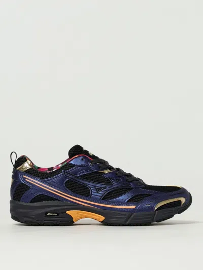 Mizuno Sneakers  Men Color Black In Blue