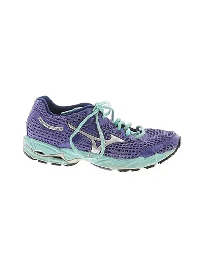 Pre-owned Mizuno Sneakers In Purple