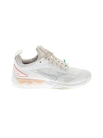 Pre-owned Mizuno Sneakers In White