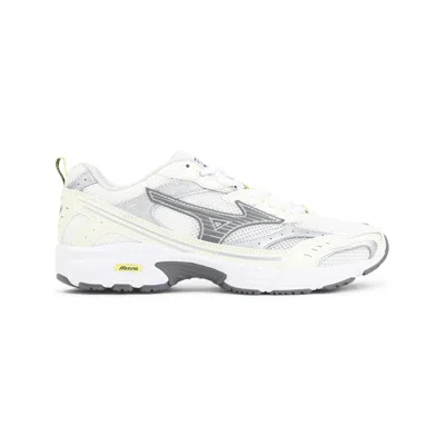 Mizuno Snow White Leather Mxr Sport Sneakers