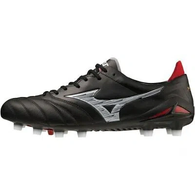 Pre-owned Mizuno Soccer Cleats Morelia Neo 4 Japan Black/white P1ga2330 01 Us 10 (28cm)