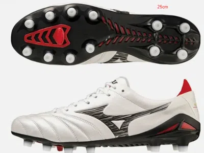 Pre-owned Mizuno Soccer Cleats Morelia Neo 4 Japan Super White Pearl/black P1ga2330new 09