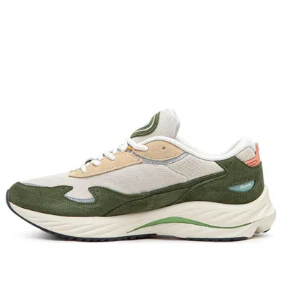 Mizuno Sports Style Wave Rider 'white Green' In Multi