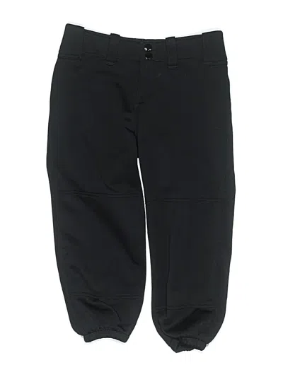 Pre-owned Mizuno Kids' Sweatpants In Black