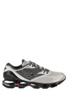 Mizuno Technical Mesh Trainers With A Cushioned Sole In Gray