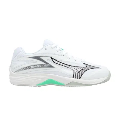 Pre-owned Mizuno Thunder Blade Z 'white Black Frozen Emerald' | Men's Size 5