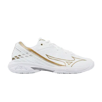 Pre-owned Mizuno Wave Claw 3 Wide 'white Gold'