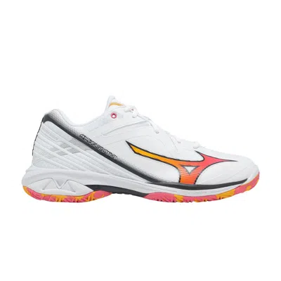 Pre-owned Mizuno Wave Claw 3 Wide 'white Orange' | Men's Size 8.5