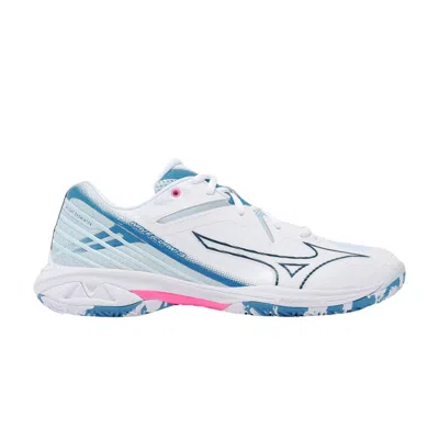 Pre-owned Mizuno Wave Claw 3 Wide 'white Sailor Blue'