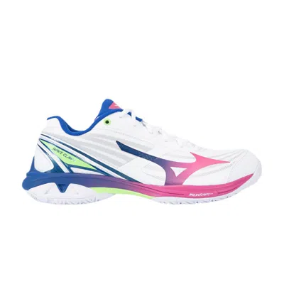 Pre-owned Mizuno Wave Claw 4 Wide 'white Multi' | Men's Size 6