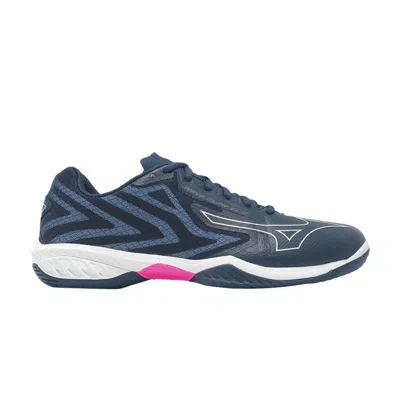 Pre-owned Mizuno Wave Claw El 2 Wide 'navy White' | Blue | Men's Size 6.5