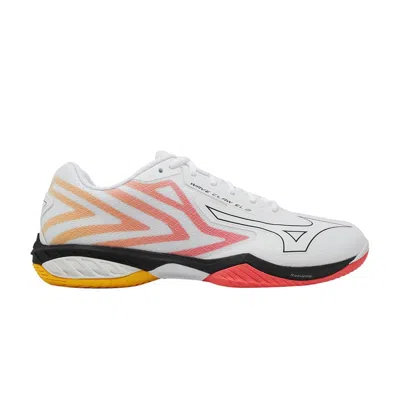 Pre-owned Mizuno Wave Claw El 2 Wide 'white Orange Black' | Men's Size 7