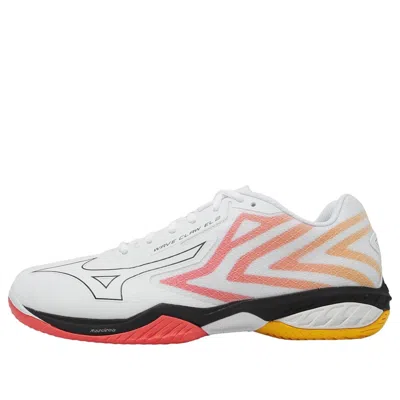 Mizuno Wave Claw El 2 Wide 'white Orange Black' In Multi
