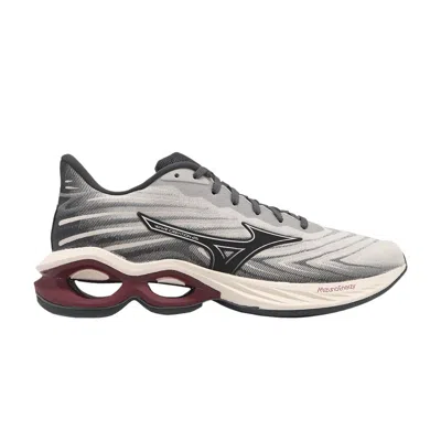 Pre-owned Mizuno Wave Creation 25 'grey Black Maroon' In Gray