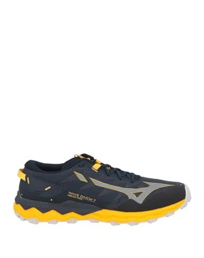 Mizuno Wave Daichi Man Sneakers Midnight Blue Size 10 Textile Fibers