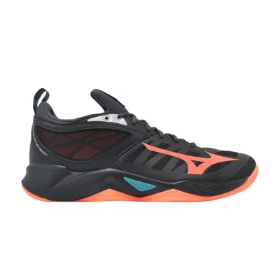 Pre-owned Mizuno Wave Dimension 'black Neon Flame' | Men's Size 13