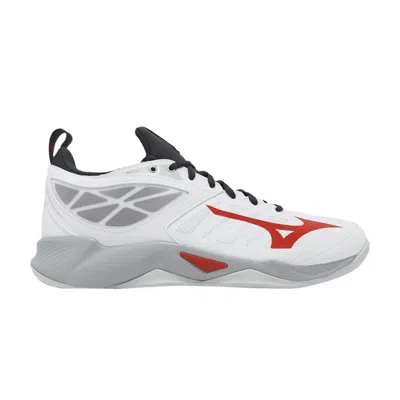 Pre-owned Mizuno Wave Dimension 'white Salsa Vulcan' | Men's Size 12