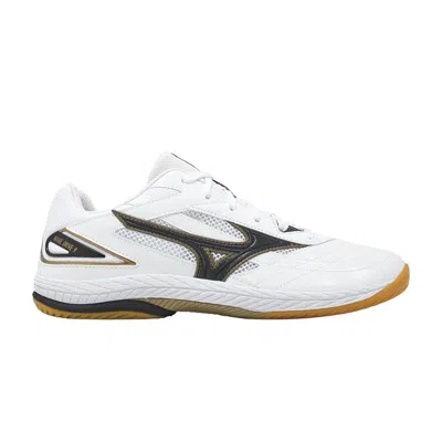Pre-owned Mizuno Wave Drive 9 'white Black Gold' | Men's Size 5.5