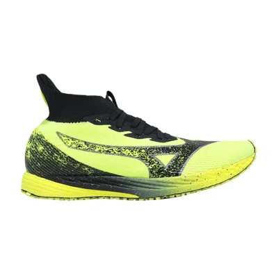 Pre-owned Mizuno Wave Duel Neo 2 Elite 'lime Black' | Yellow | Men's Size 5.5