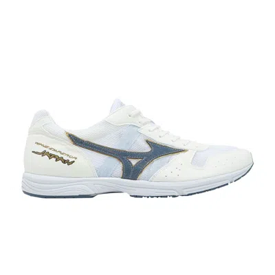 Pre-owned Mizuno Wave Emperor Japan 4 'white Navy' | Men's Size 9.5