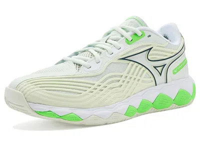 Mizuno Wave Enforce Tour 2 Ac Women's Cross Training Shoes Phantom Green/glowing Apple: 7 B - Medium In Yellow