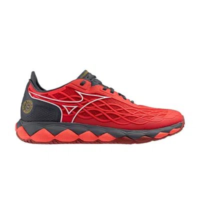 Pre-owned Mizuno Wave Enforce Tour Ac 'radiant Red White'