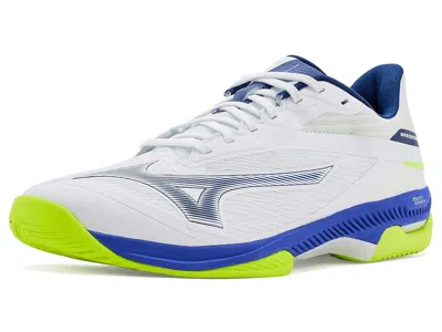 Mizuno Wave Exceed Court Ac Men's Cross Training Shoes White/dazzling Blue: 13 D - Medium