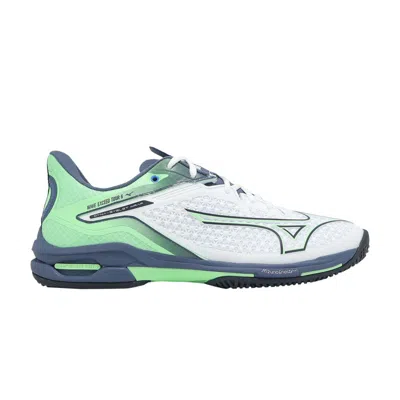 Pre-owned Mizuno Wave Exceed Tour 6 Ac 'white India Ink Mint' | Men's Size 8