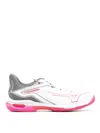 Mizuno Low Top Sneakers Embossed Finish In Nude & Neutrals